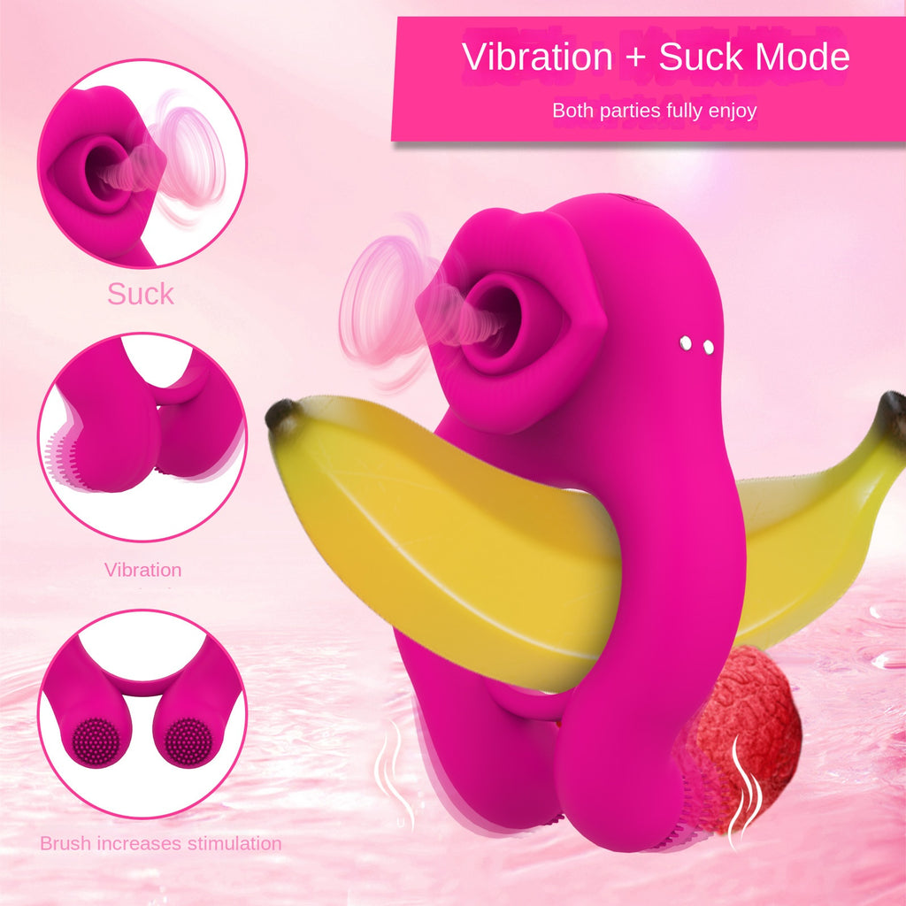 💗 Stimulateur Couple LUNÉA — Plaisir Partagé