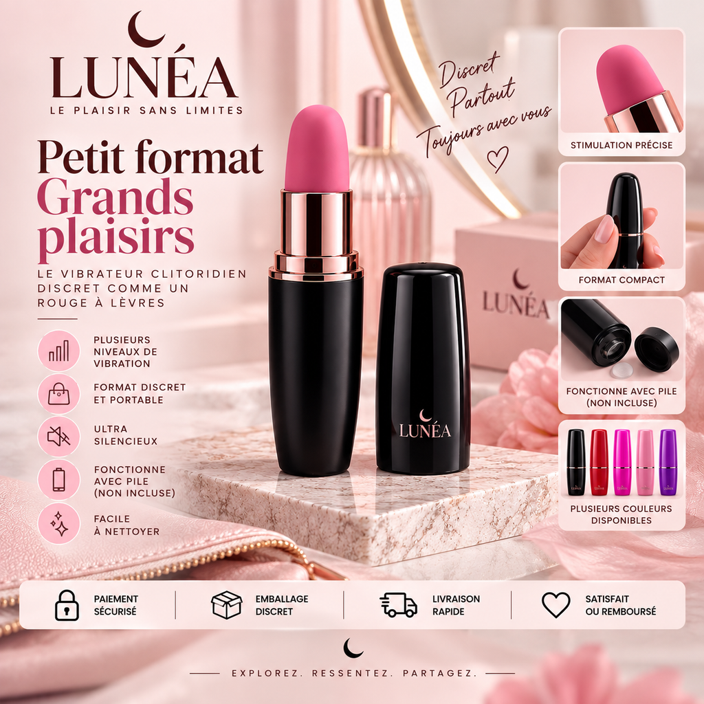 🌙 Mini Vibrateur Clitoridien LUNÉA