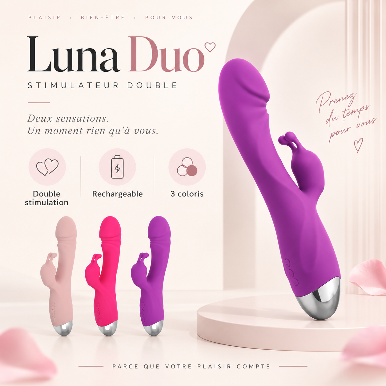 Luna Duo- Stimulateur Double