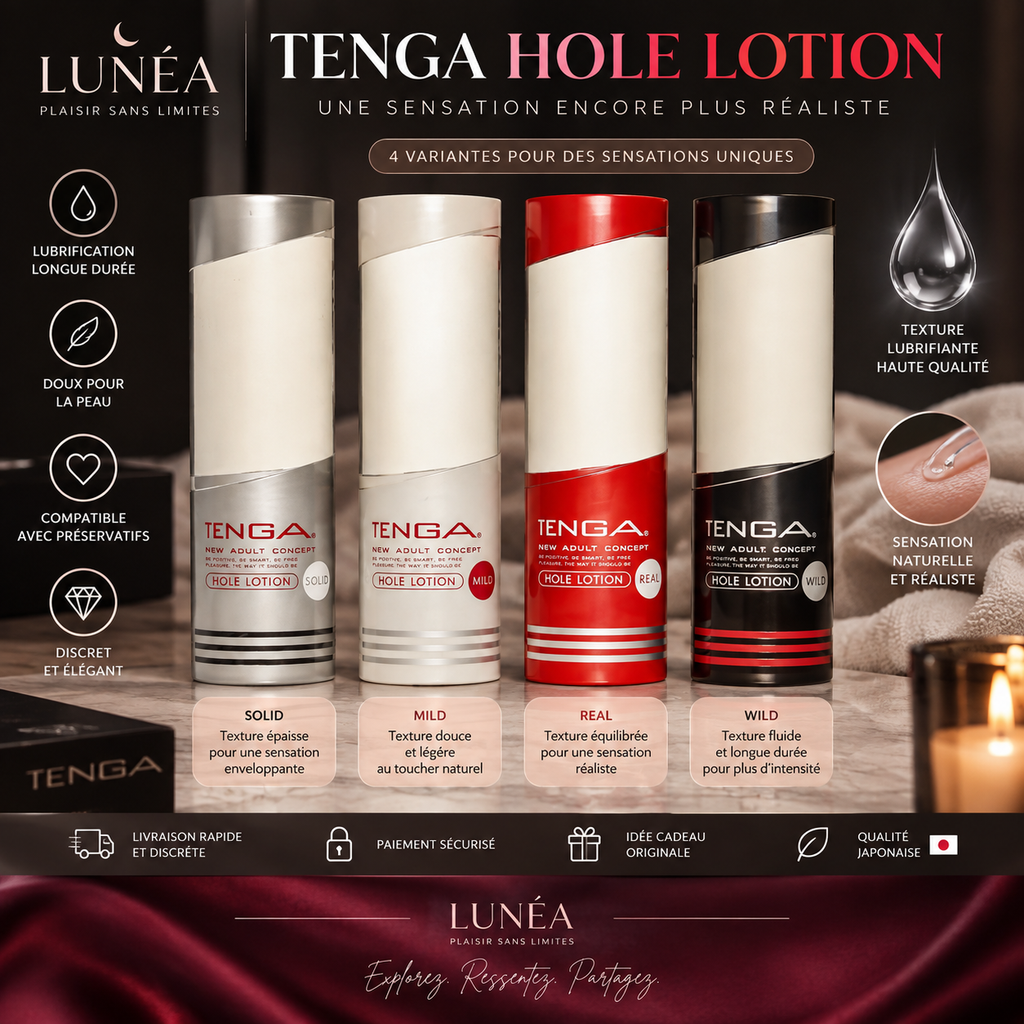 💦TENGA HOLE LOTION – Lubrifiant intime